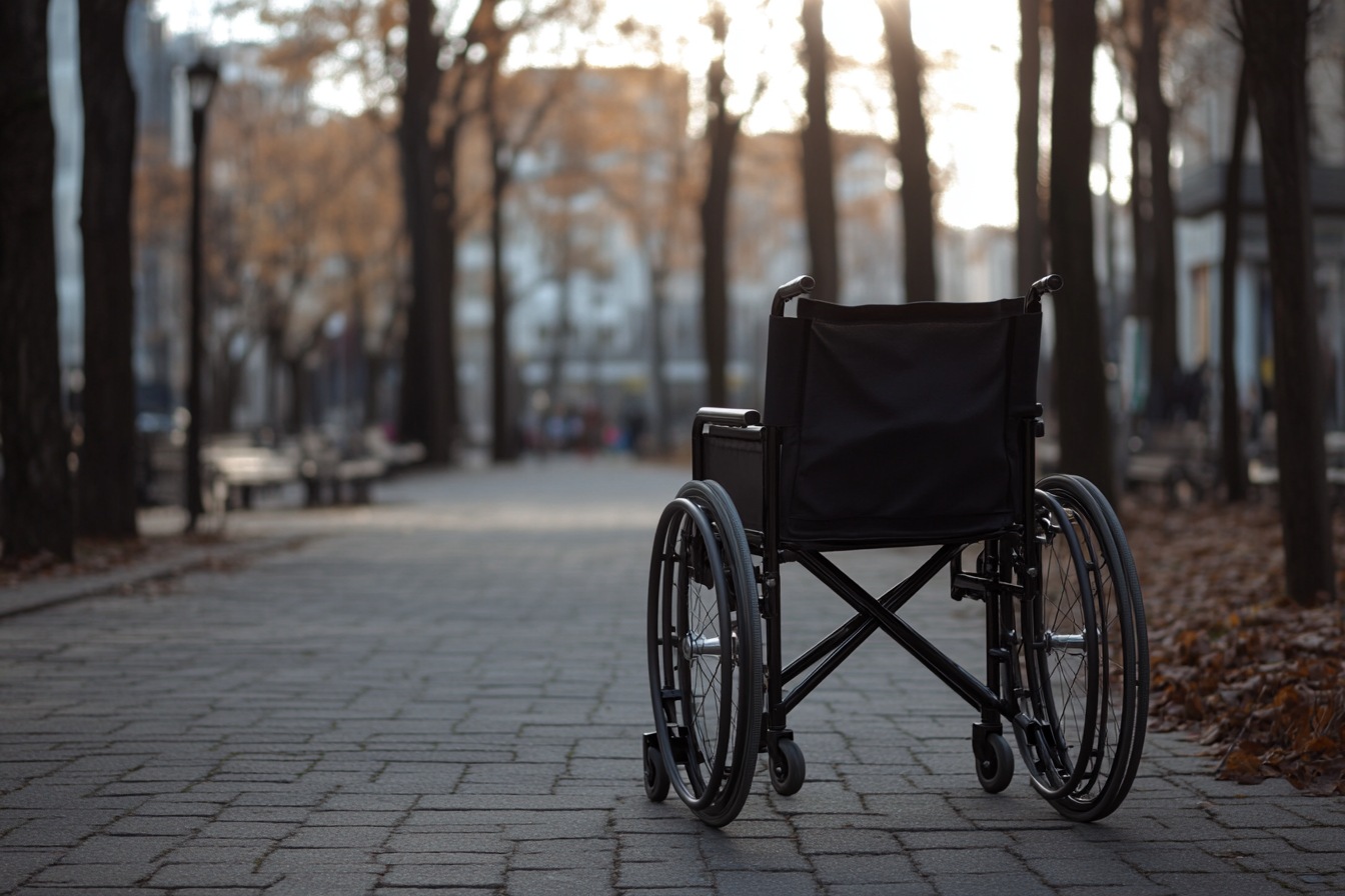 A wheelchair | Source: Midjourney