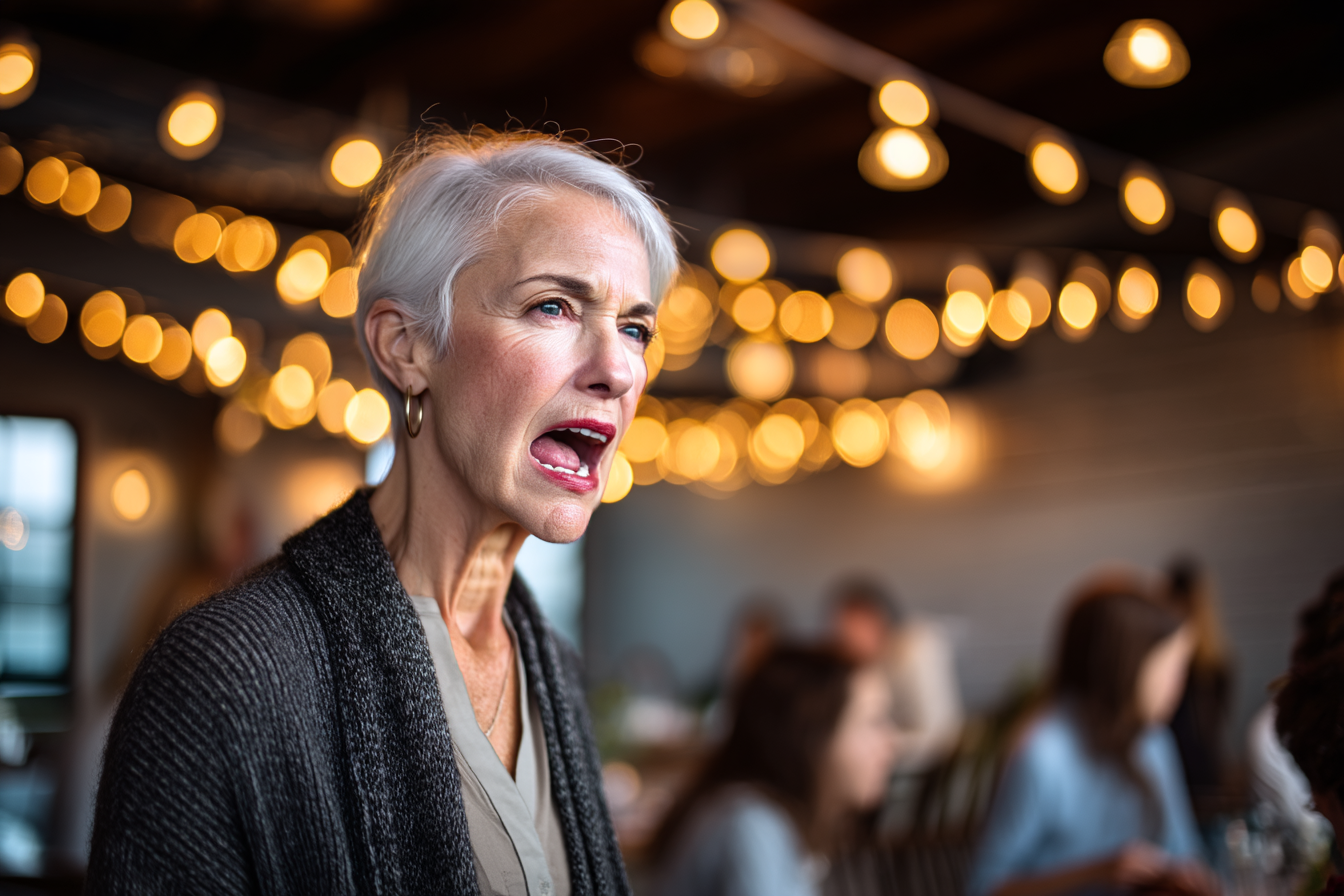 A woman yelling at her daughter | Source: Midjourney