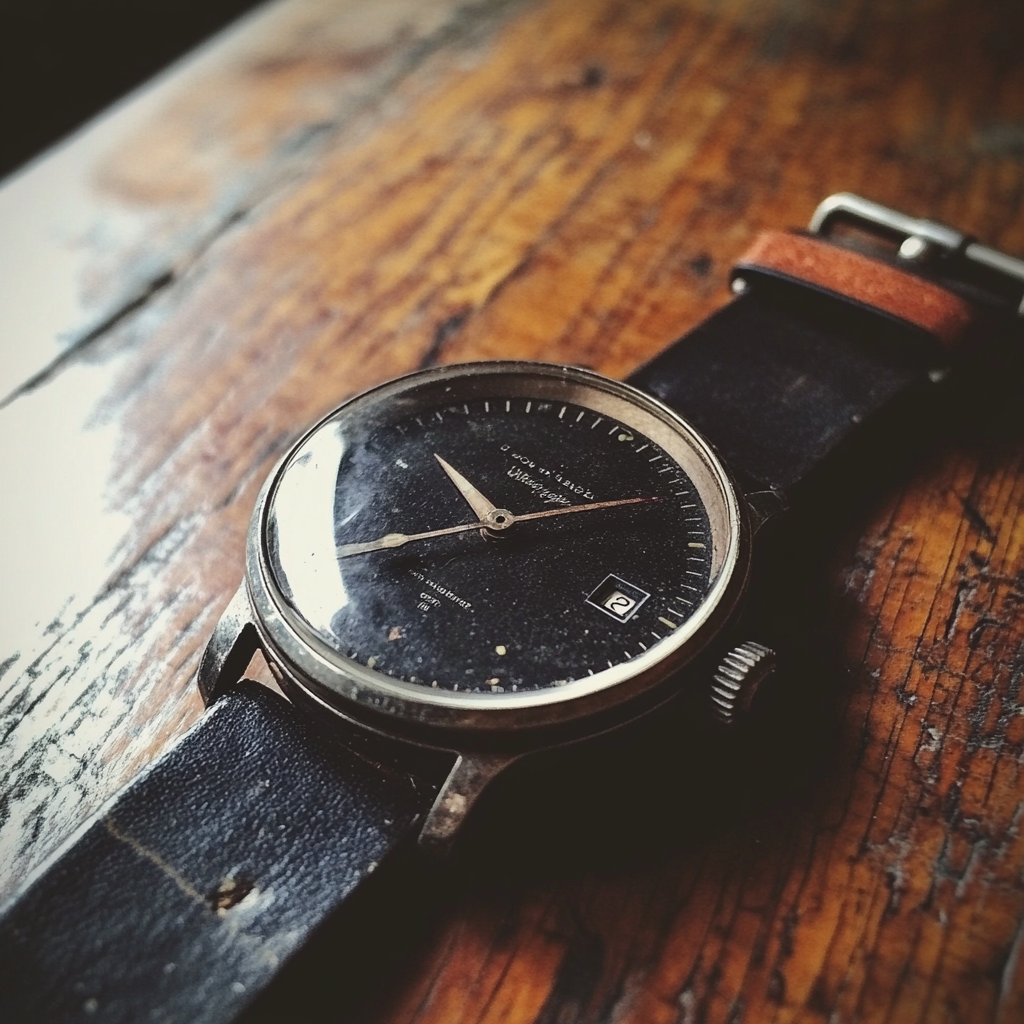 A watch on a table | Source: Midjourney