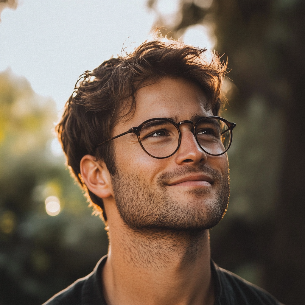 A smiling man | Source: Midjourney