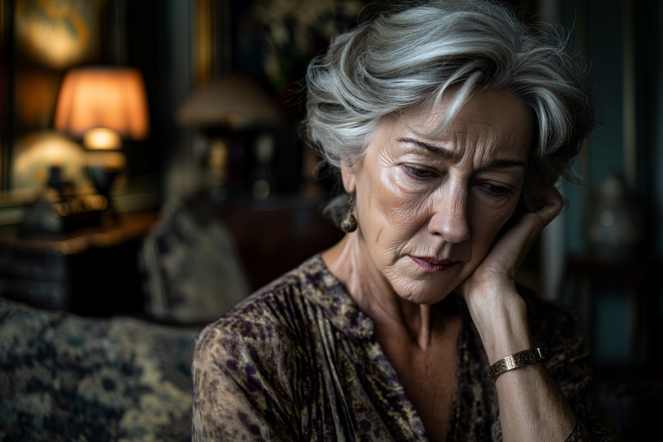 An upset woman | Source: Midjourney