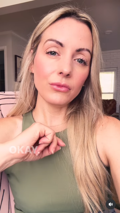 A screengrab of Carly Waddell's video, dated October 1, 2025. | Source: Instagram/carlywad