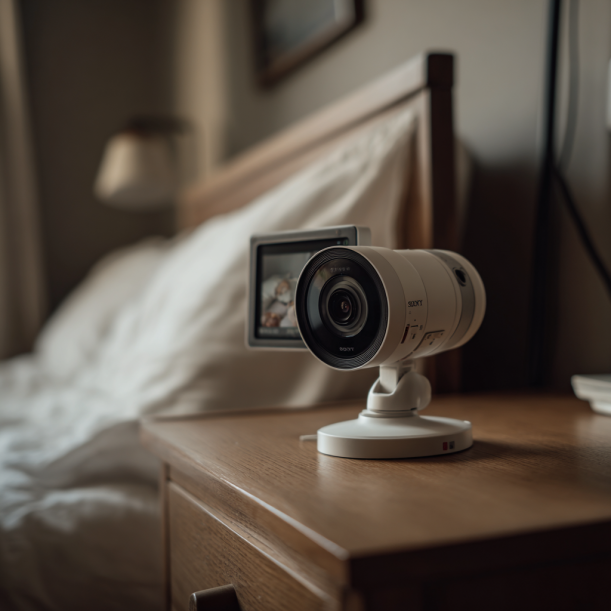 A modern baby monitor | Source: Midjourney