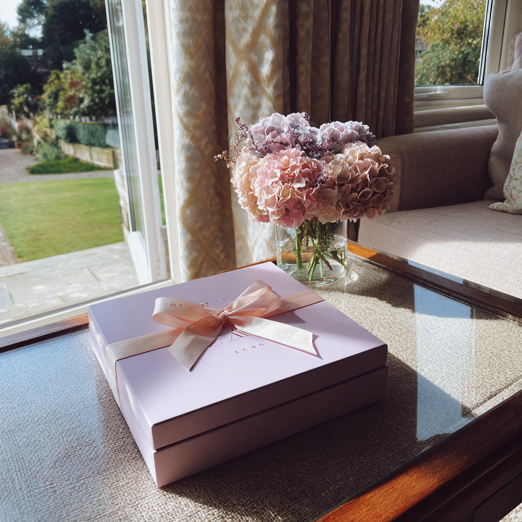 A box on a table | Source: Midjourney