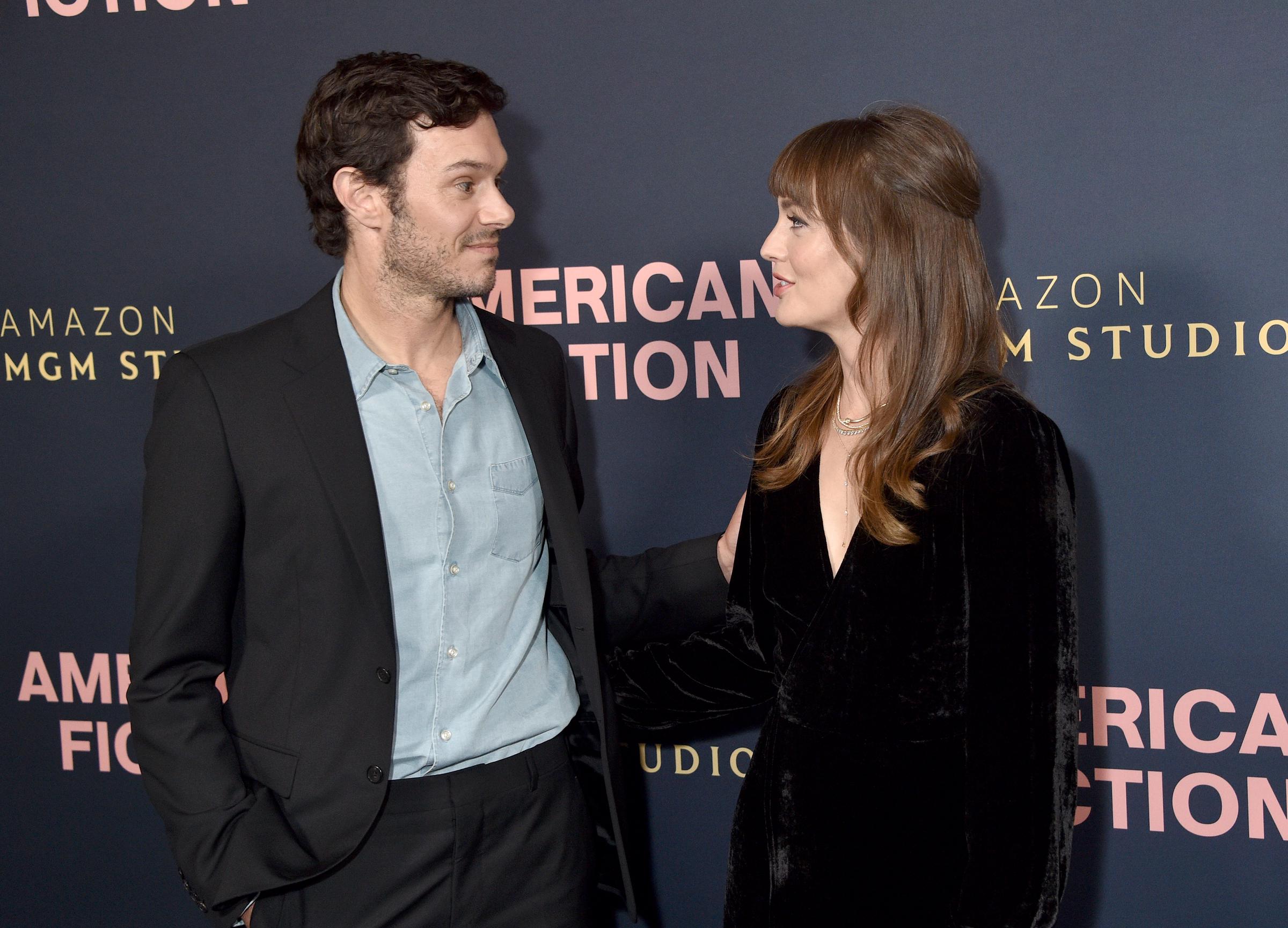 Adam Brody and Leighton Meester at the "American Fiction" Los Angeles special screening on December 5, 2023 in Beverly Hills, California | Source: Getty Images