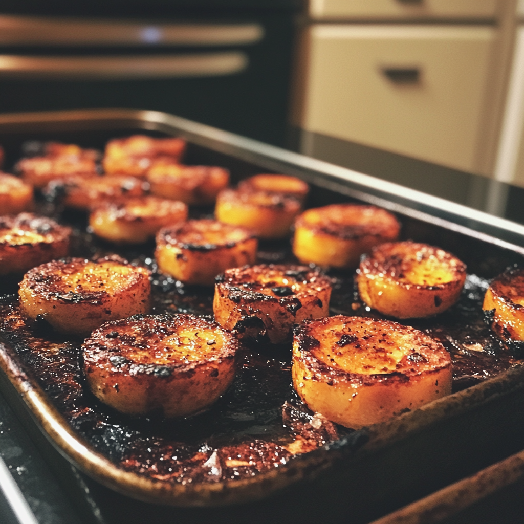 A tray of burnt food | Source: Midjourney