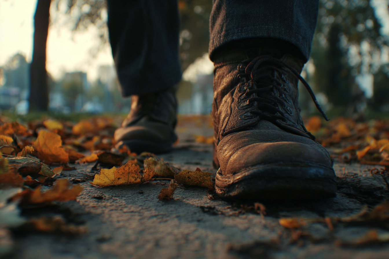 Close-up of a man's shoes | Source: Midjourney