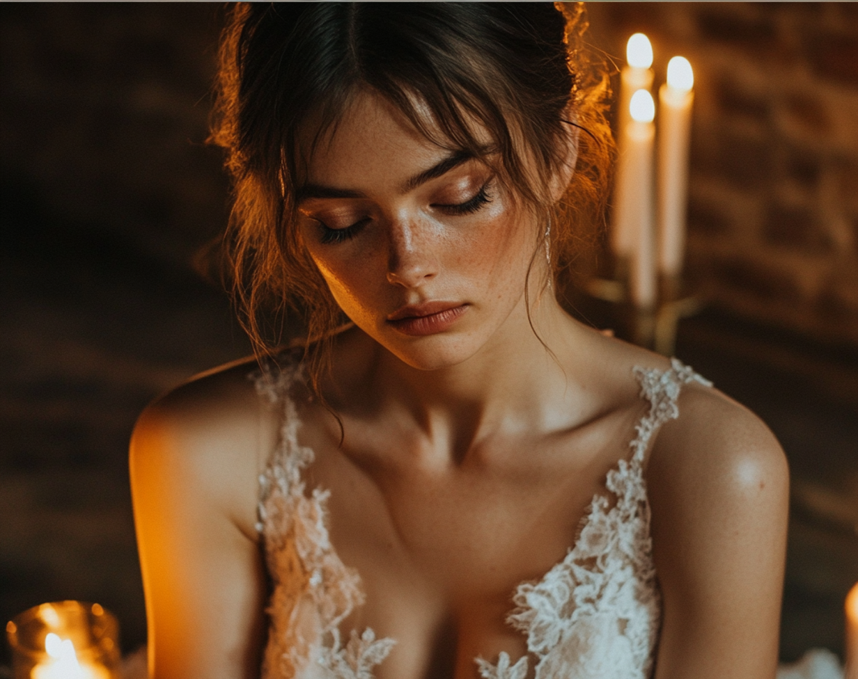 An upset bride | Source: Midjourney