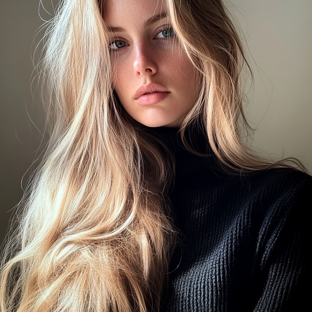 A pensive woman | Source: Midjourney
