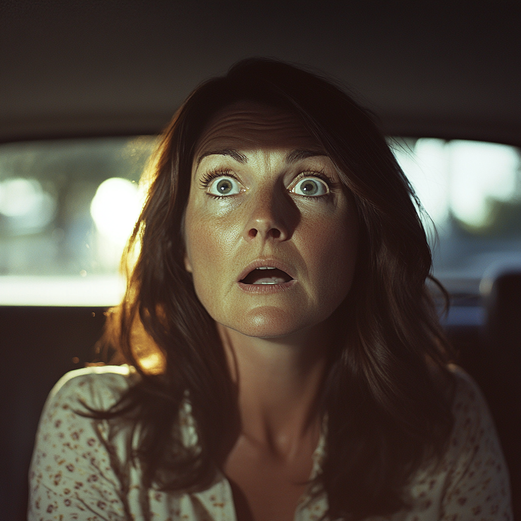 A shocked woman | Source: Midjourney