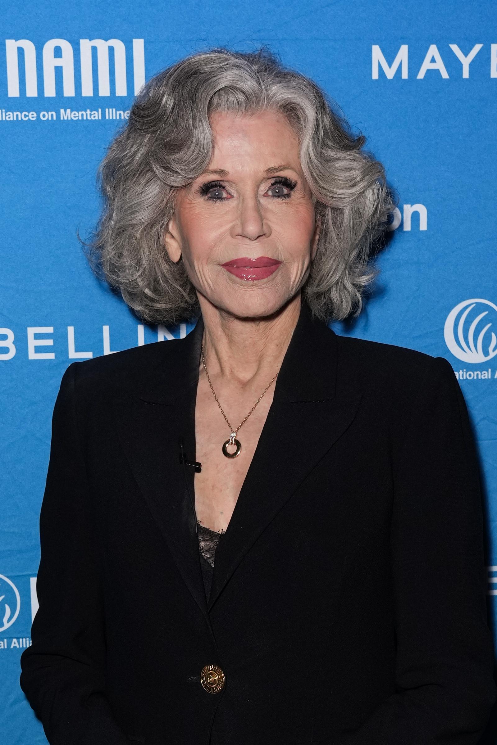 Jane Fonda attends the "This Is Crazy" NAMI Benefit Performance at Symphony Space on October 6, 2025, in New York City. | Source: Getty Images