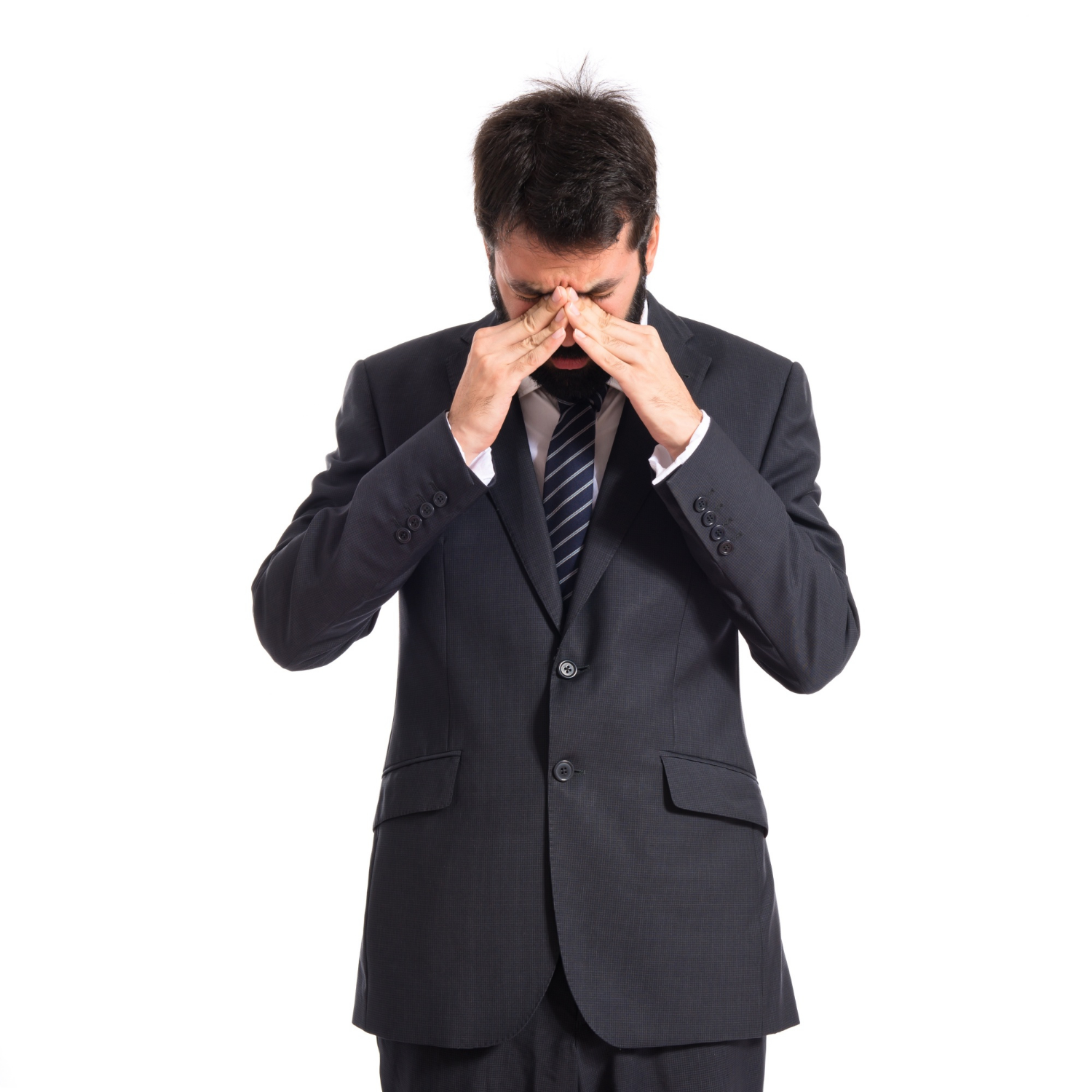 A devastated man | Source: Freepik