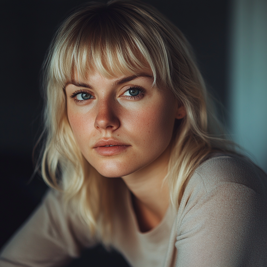 A close up of a woman | Source: Midjourney