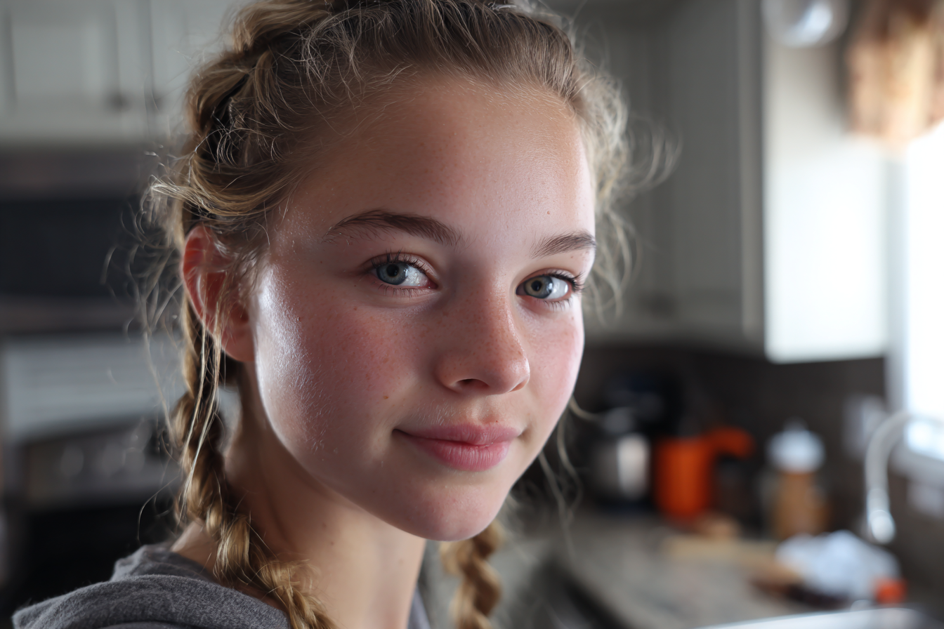 A teen girl | Source: Midjourney