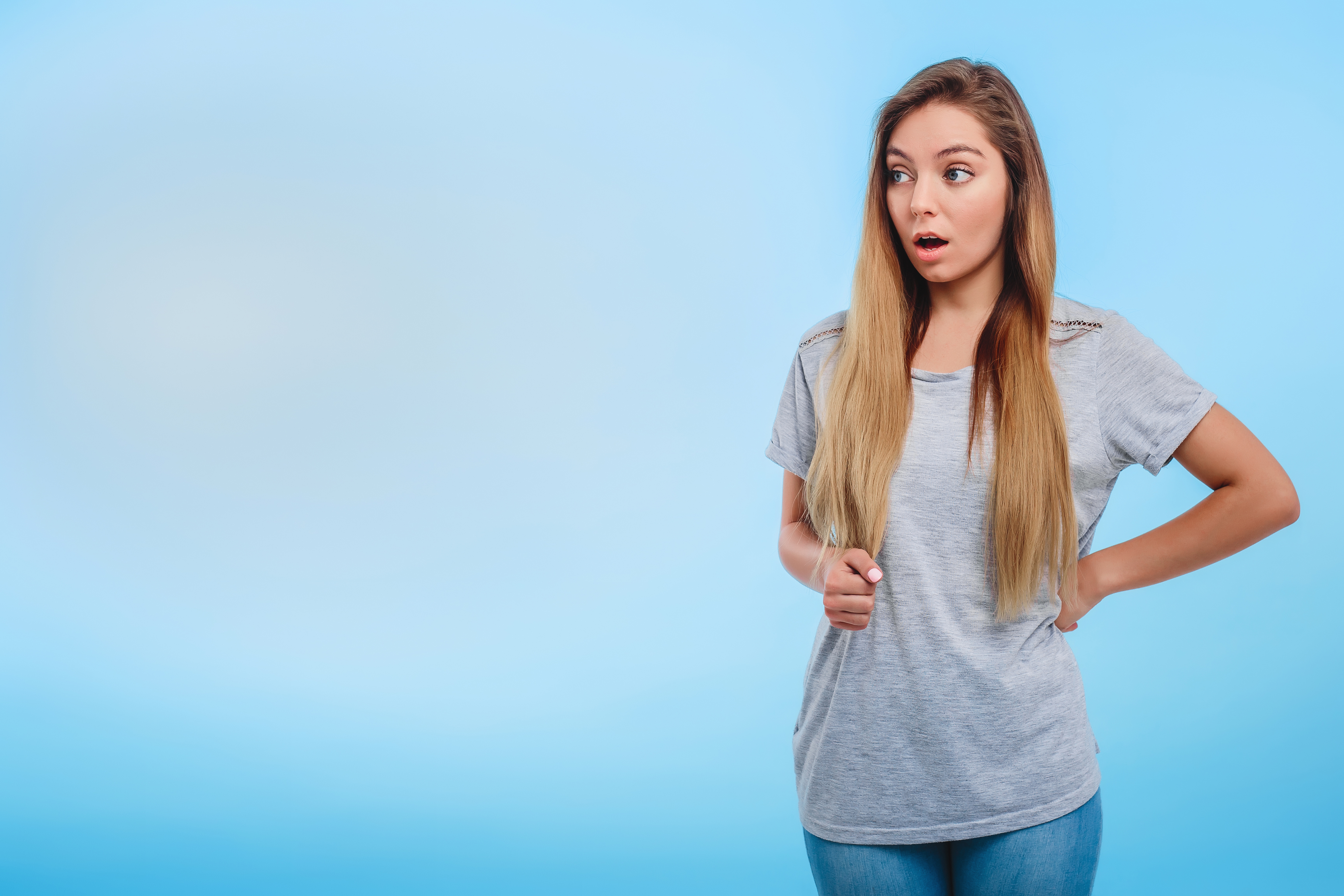 Woman looking surprised | Source: Shutterstock