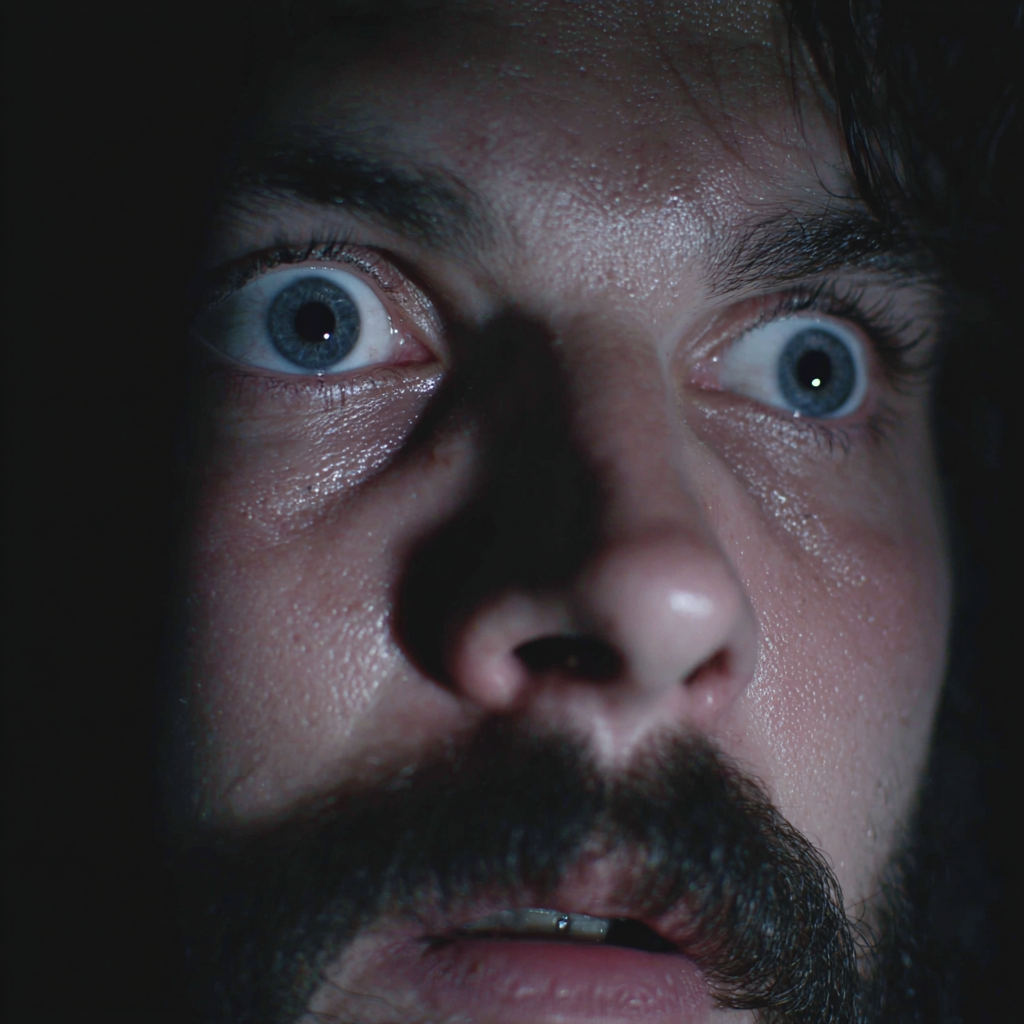 A horrified man | Source: Midjourney