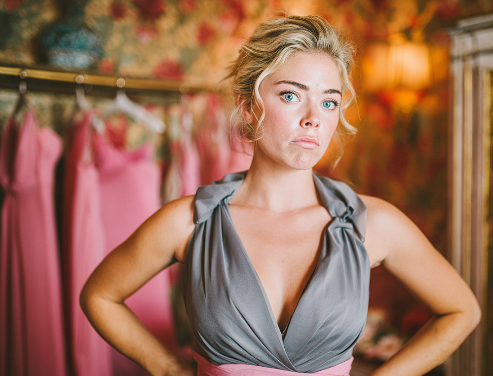 A furious bridesmaid | Source: Midjourney