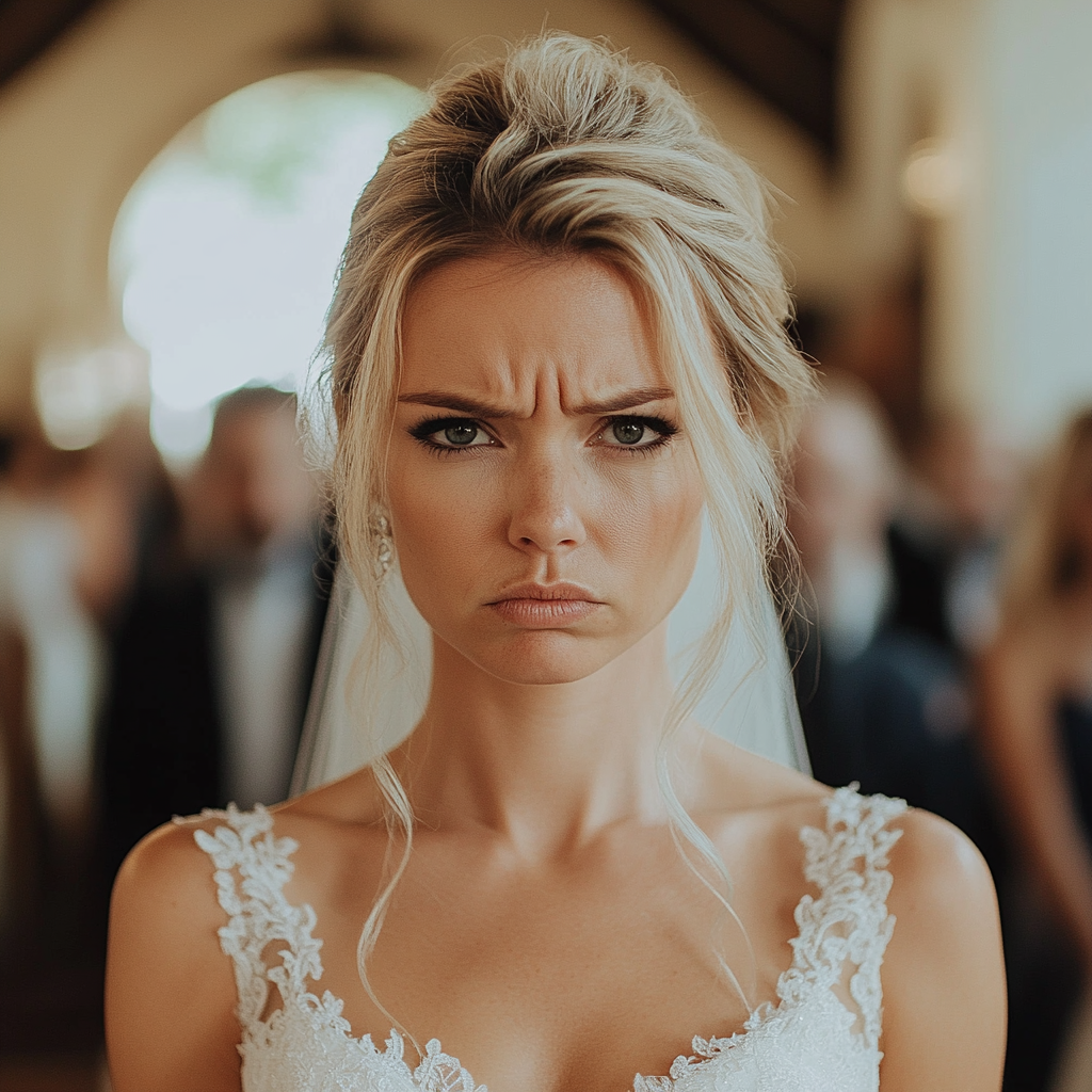 An angry bride | Source: Midjourney