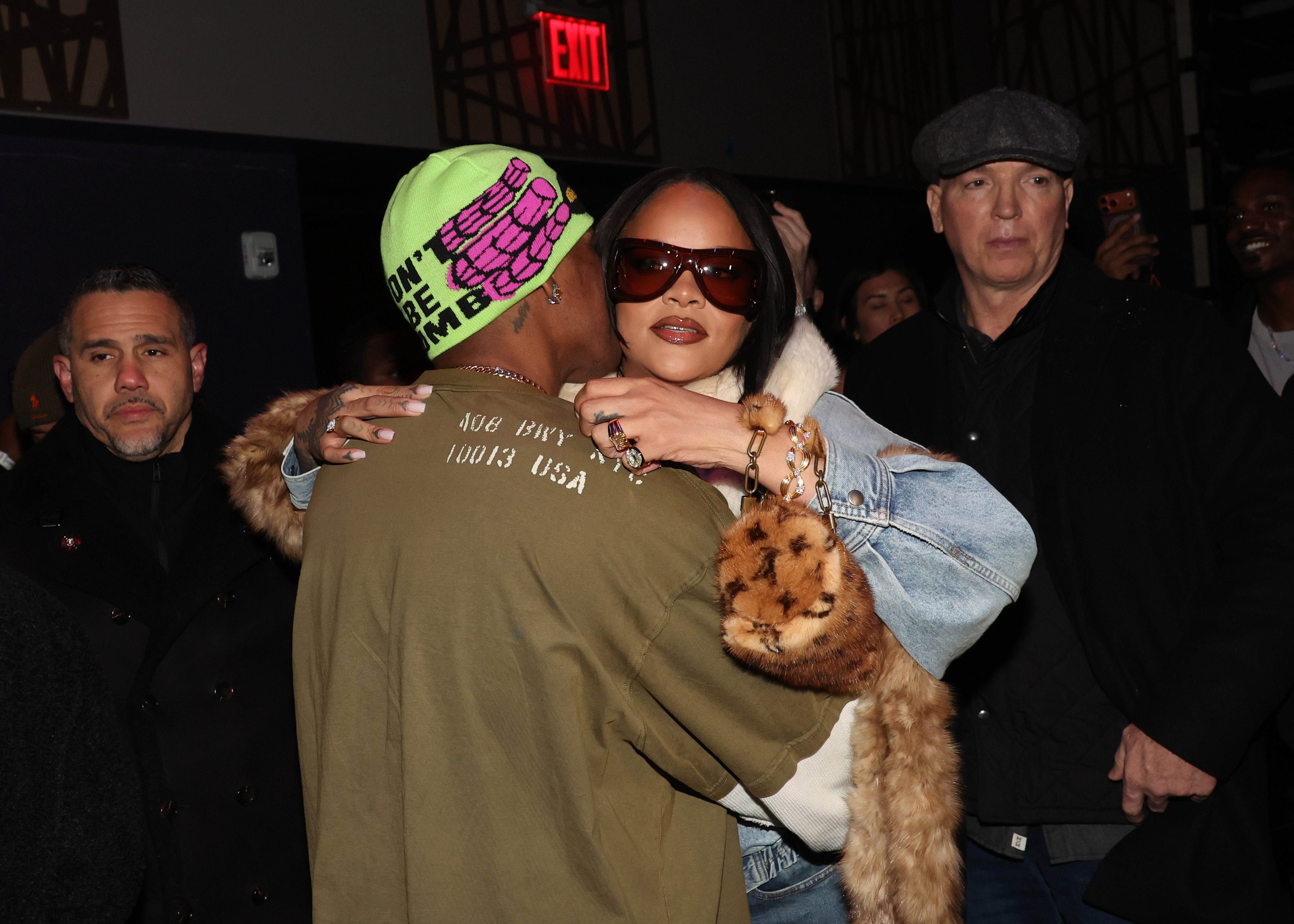 A$AP Rocky and Rihanna attend Amazon Music Presents A$AP Rocky Songline Live on January 18, 2026 in New York City. | Source: Getty Images