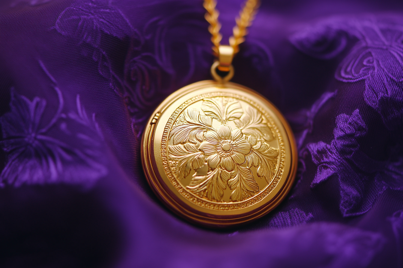 A gold locket | Source: Midjourney