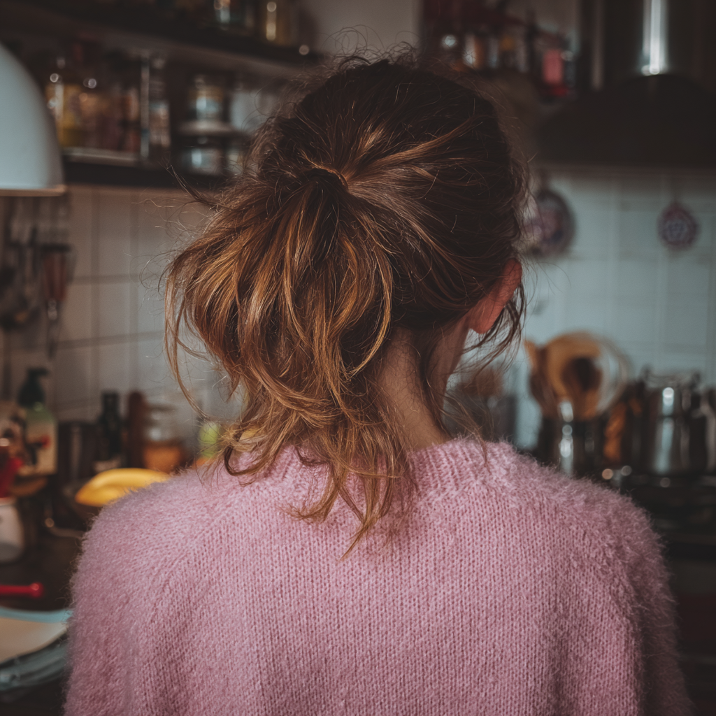 A teenage girl busy in a kitchen | Source: Midjourney