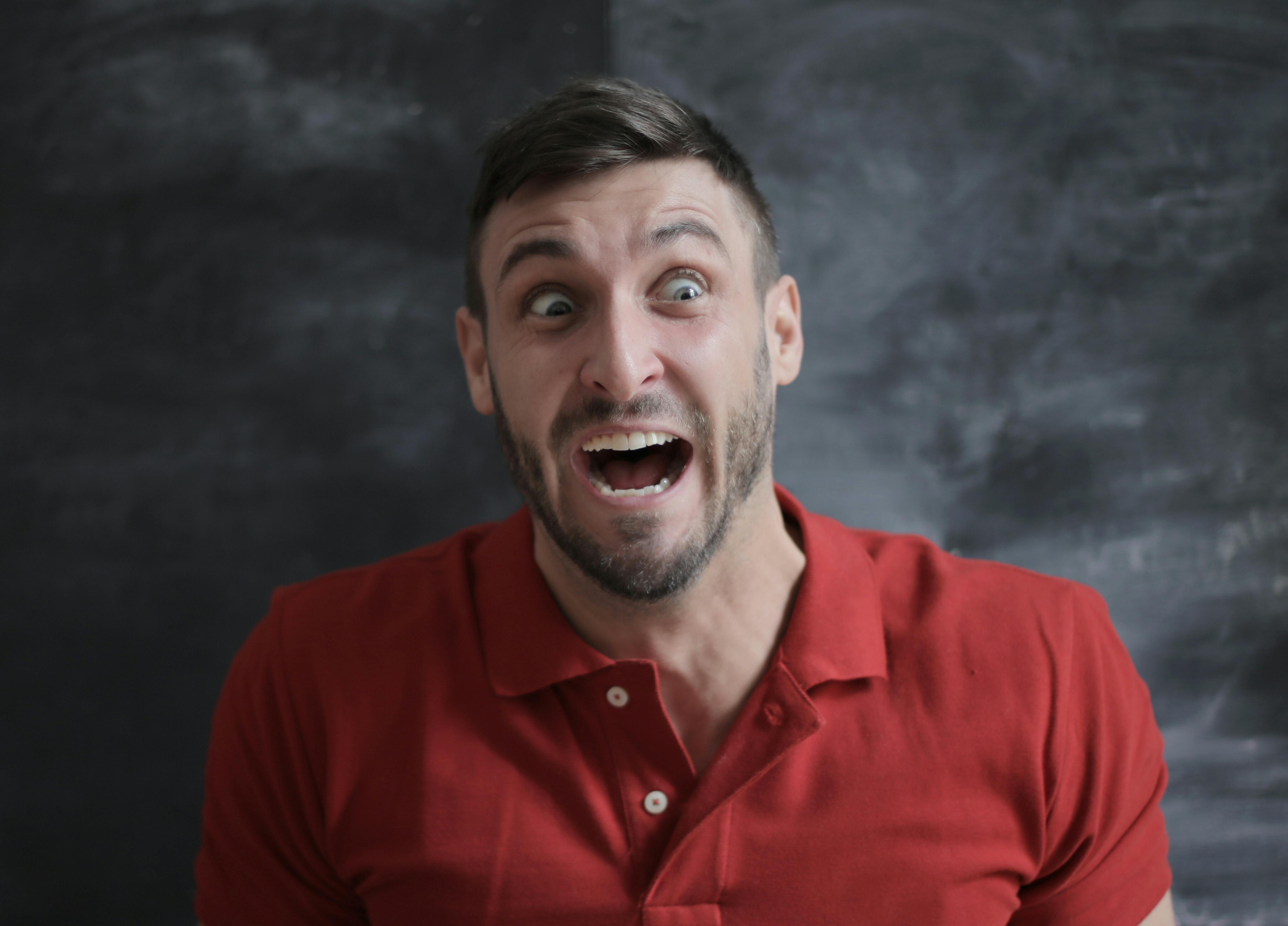 A shocked man | Source: Pexels