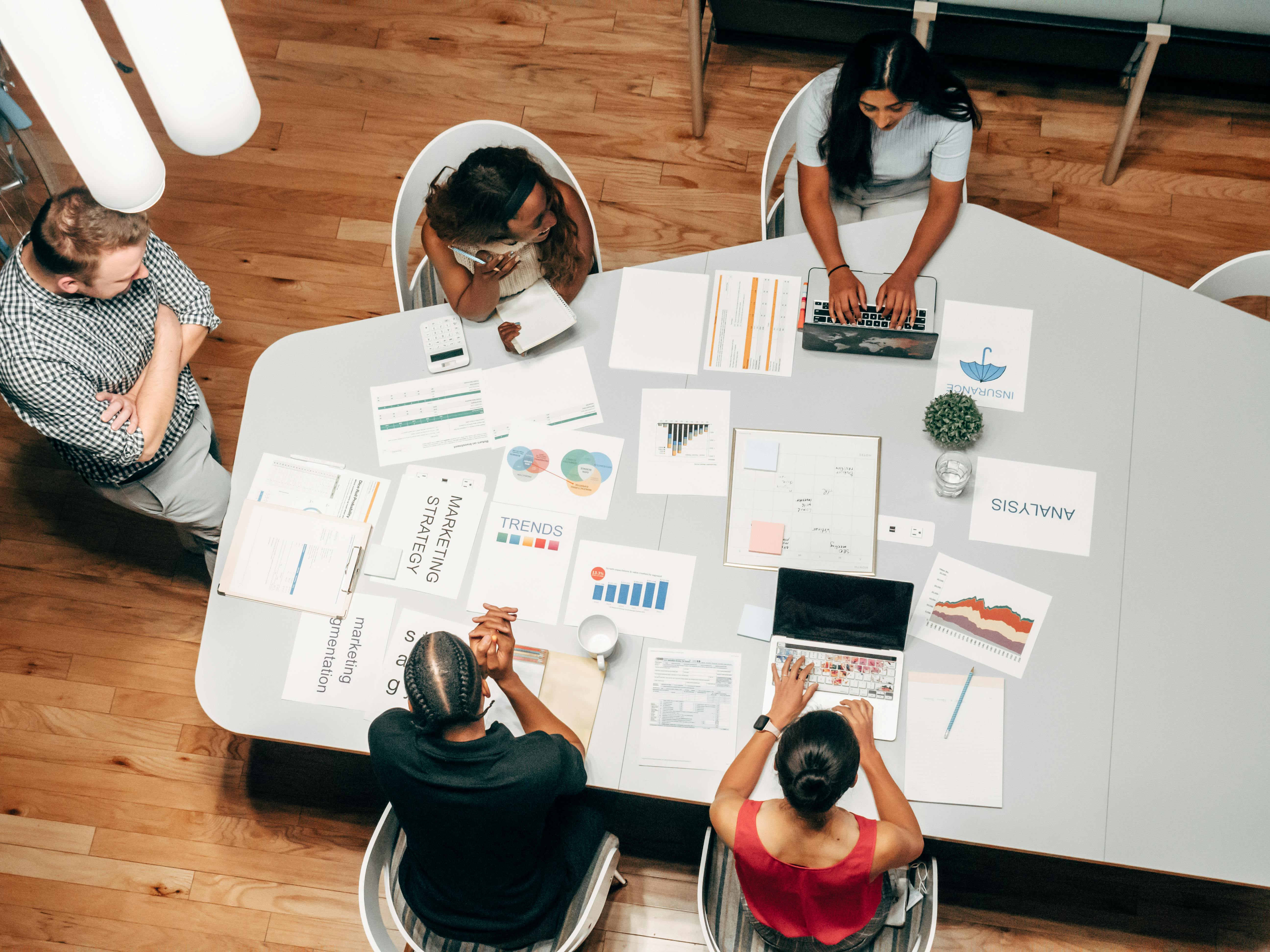 People working in an office | Source: Pexels