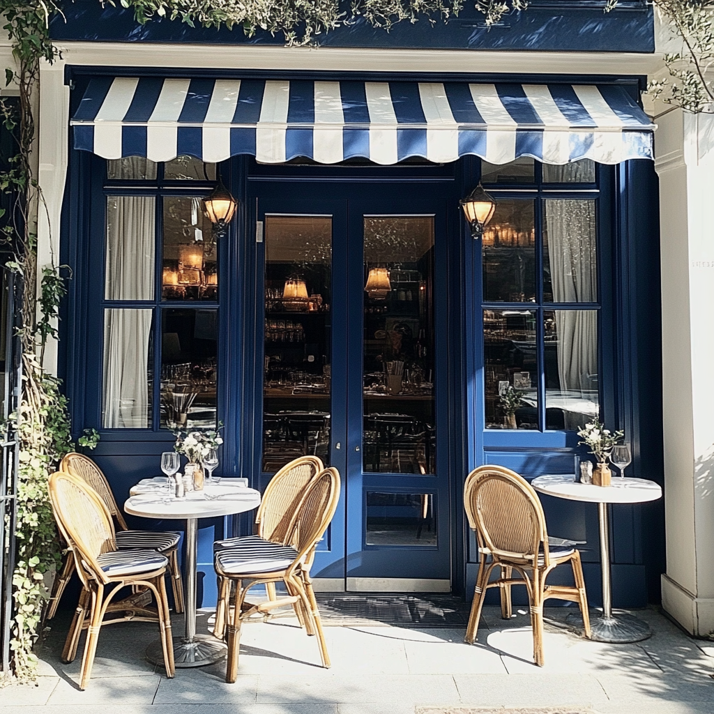 The exterior of a bistro | Source: Midjourney