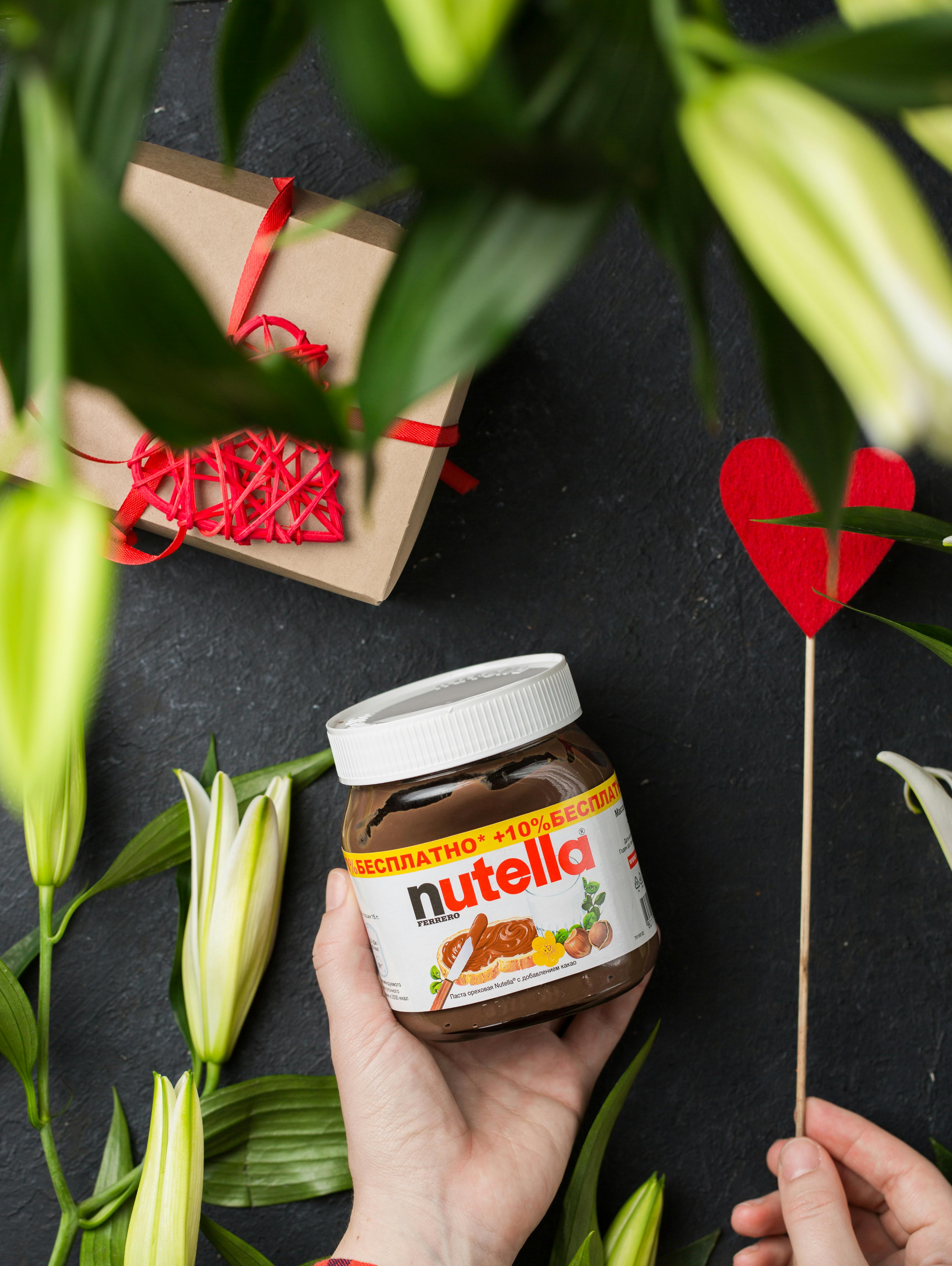 A person holding a bottle of Nutella | Source: Pexels