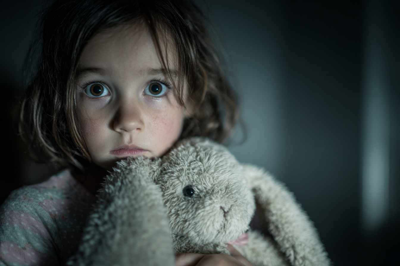 A frightened child | Source: Midjourney