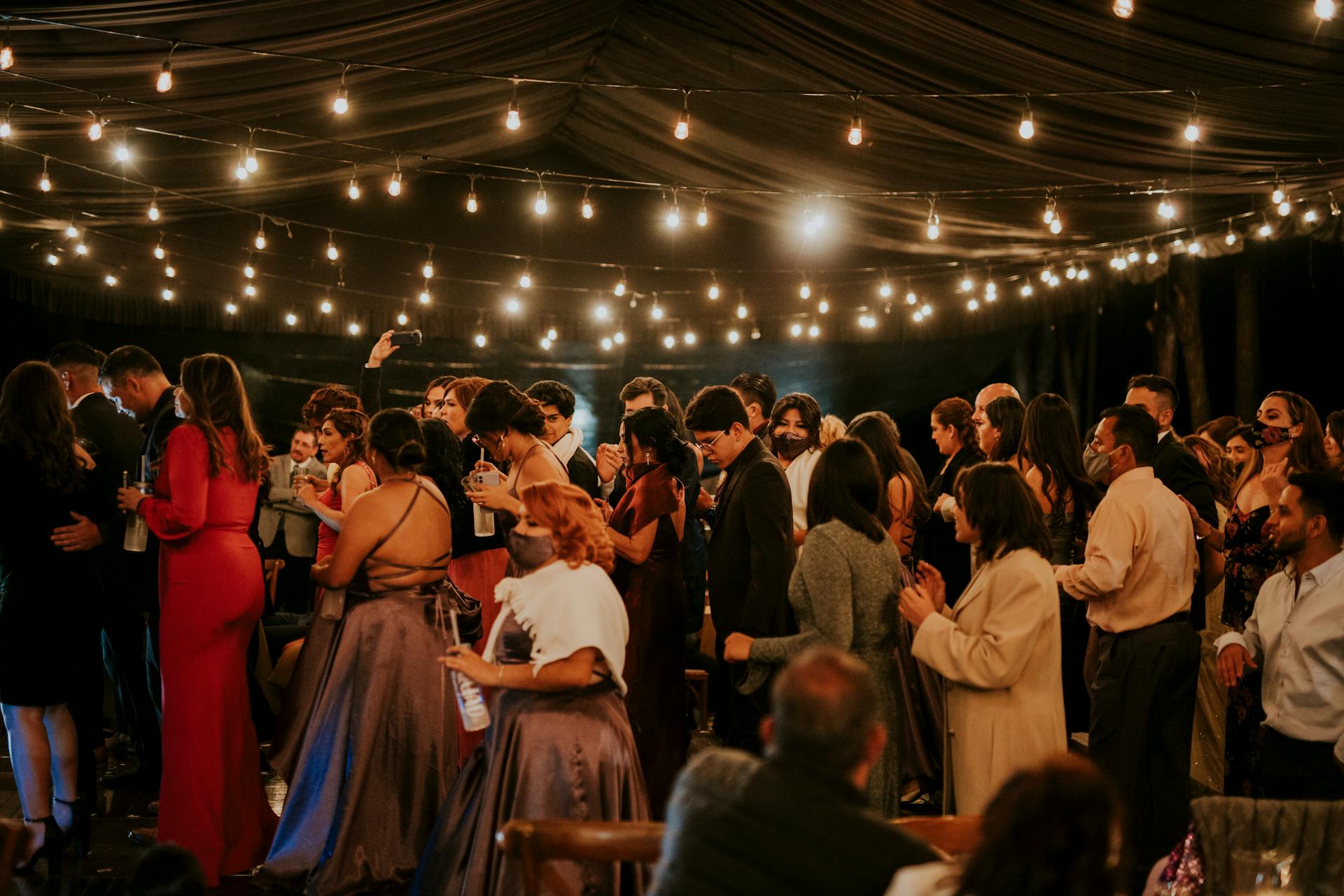 Guests at a wedding reception | Source: Pexels