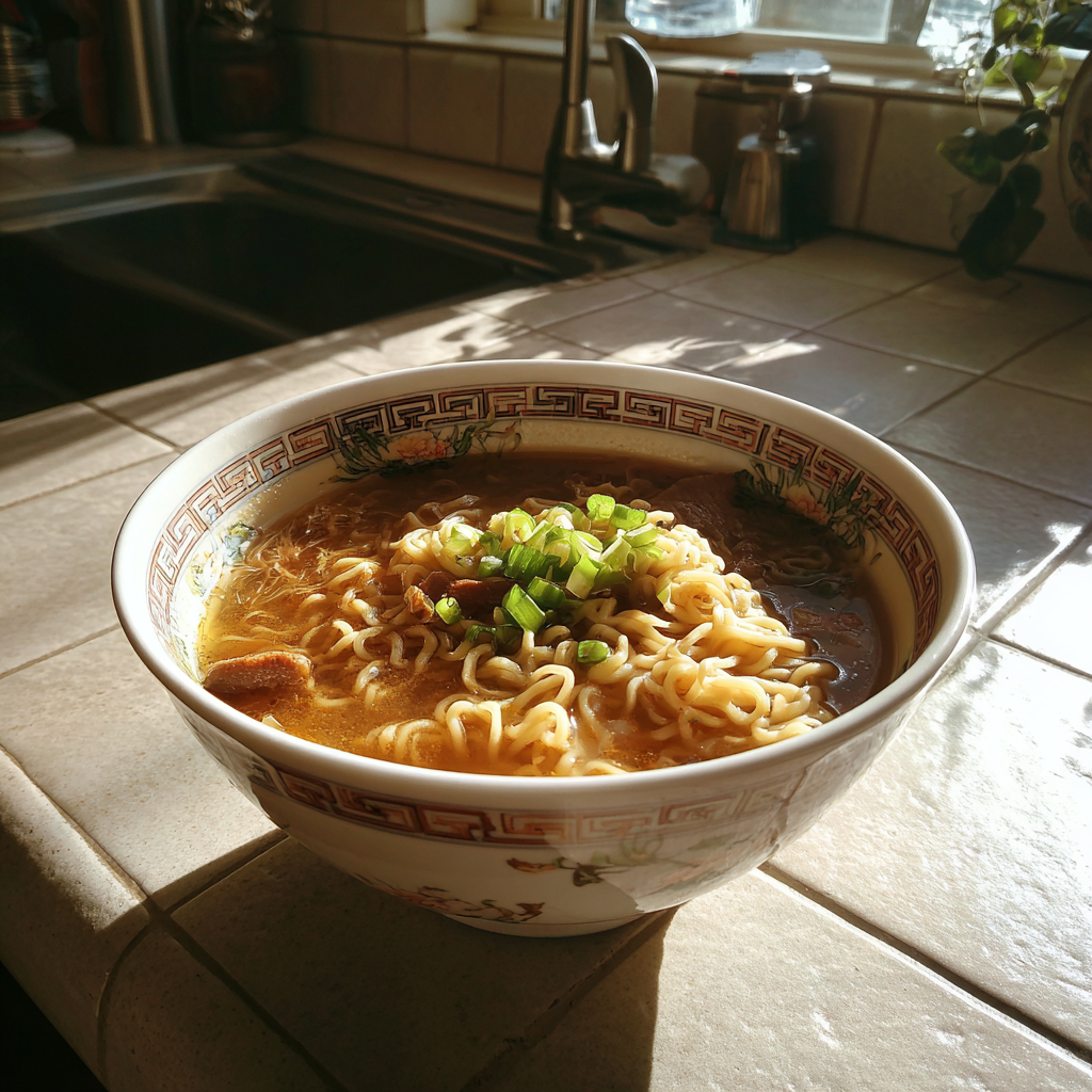 A bowl of ramen | Source: Midjourney