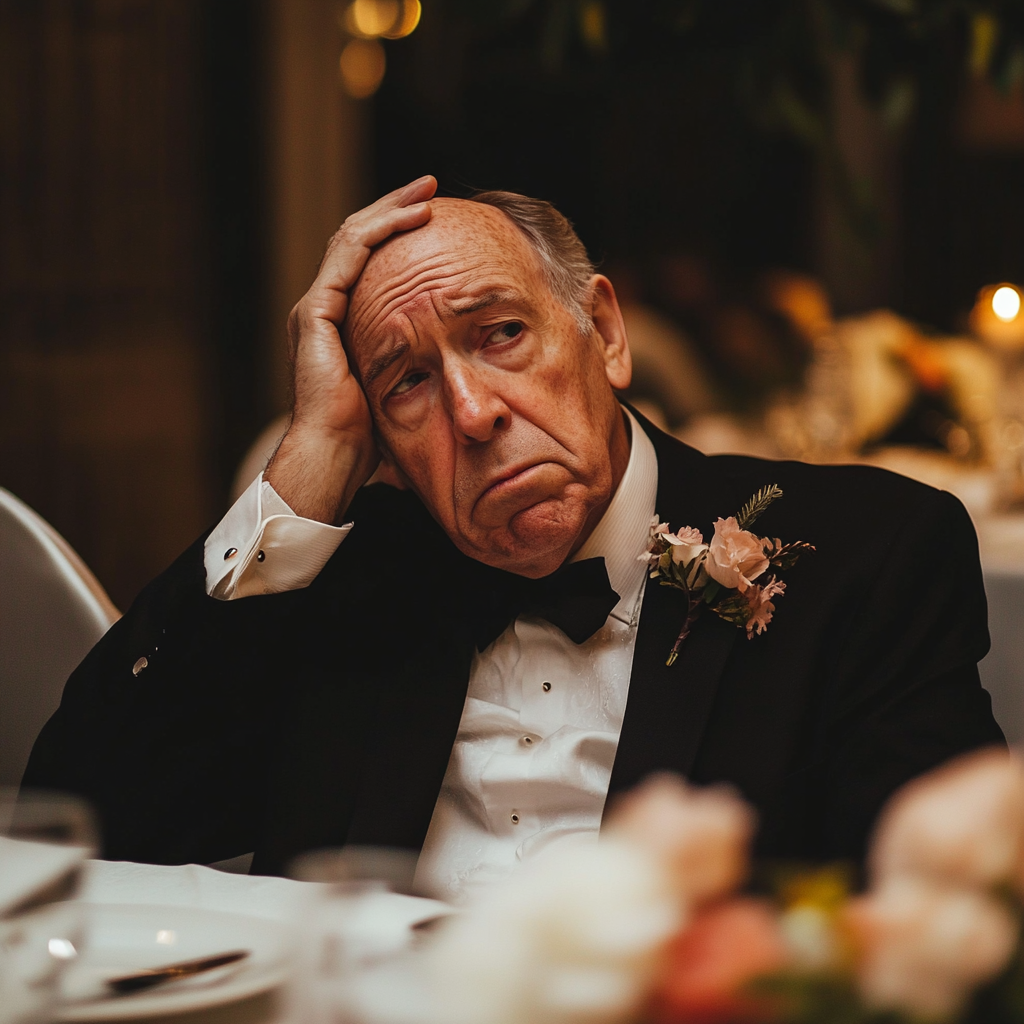 An upset man holding his head | Source: Midjourney