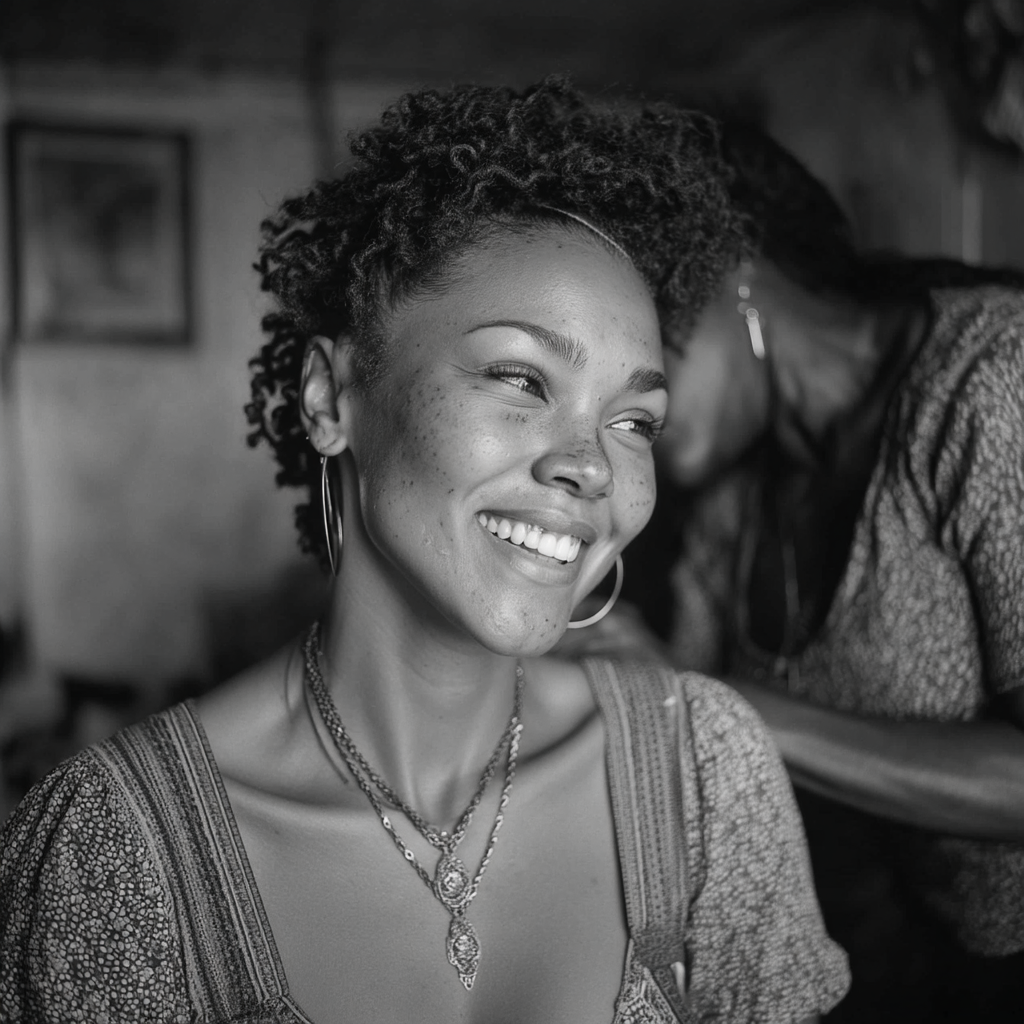 A happy woman at a hairdresser | Source: Amomama
