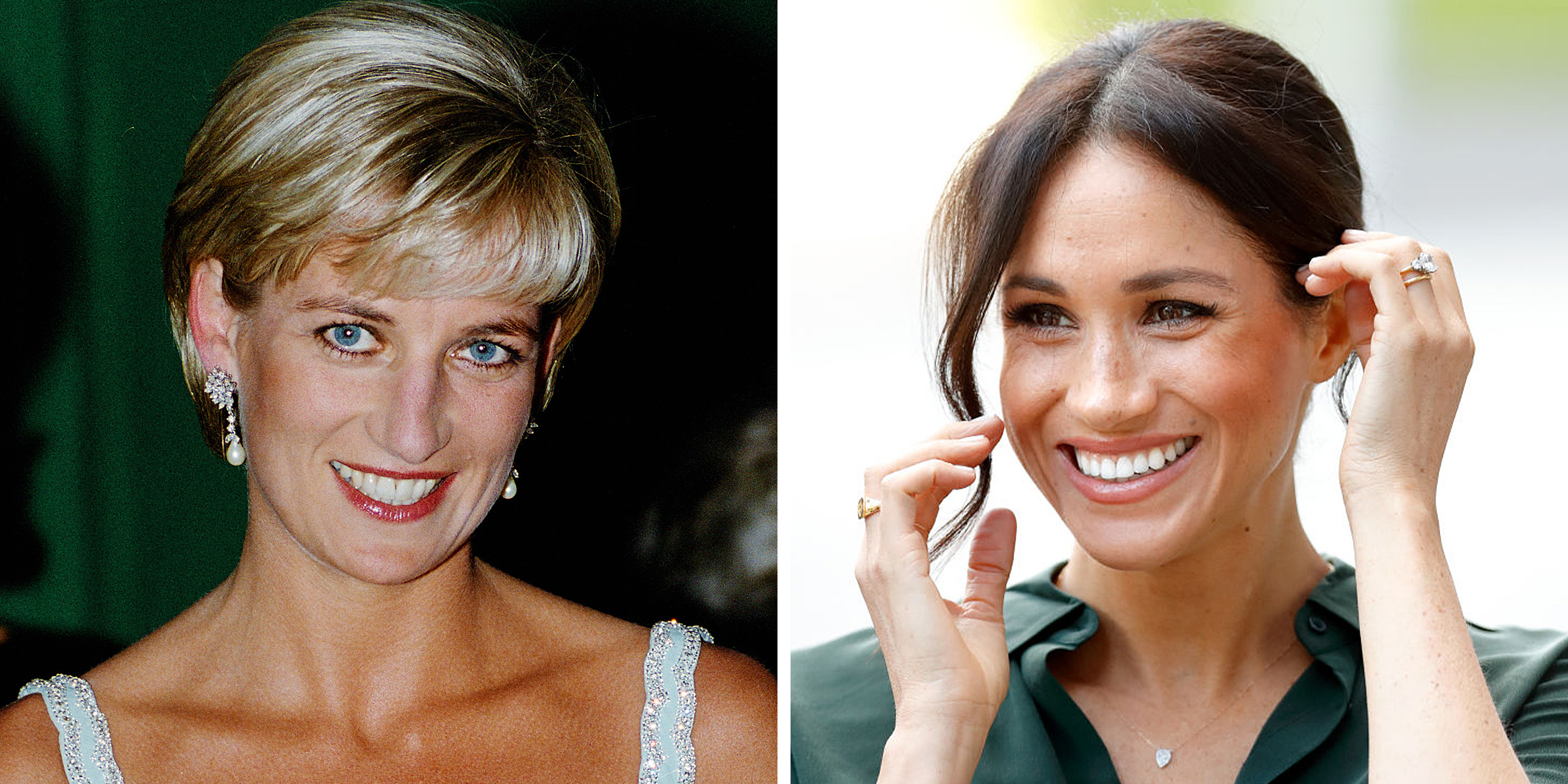 Princess Diana and the Duchess of Sussex | Source: Getty Images