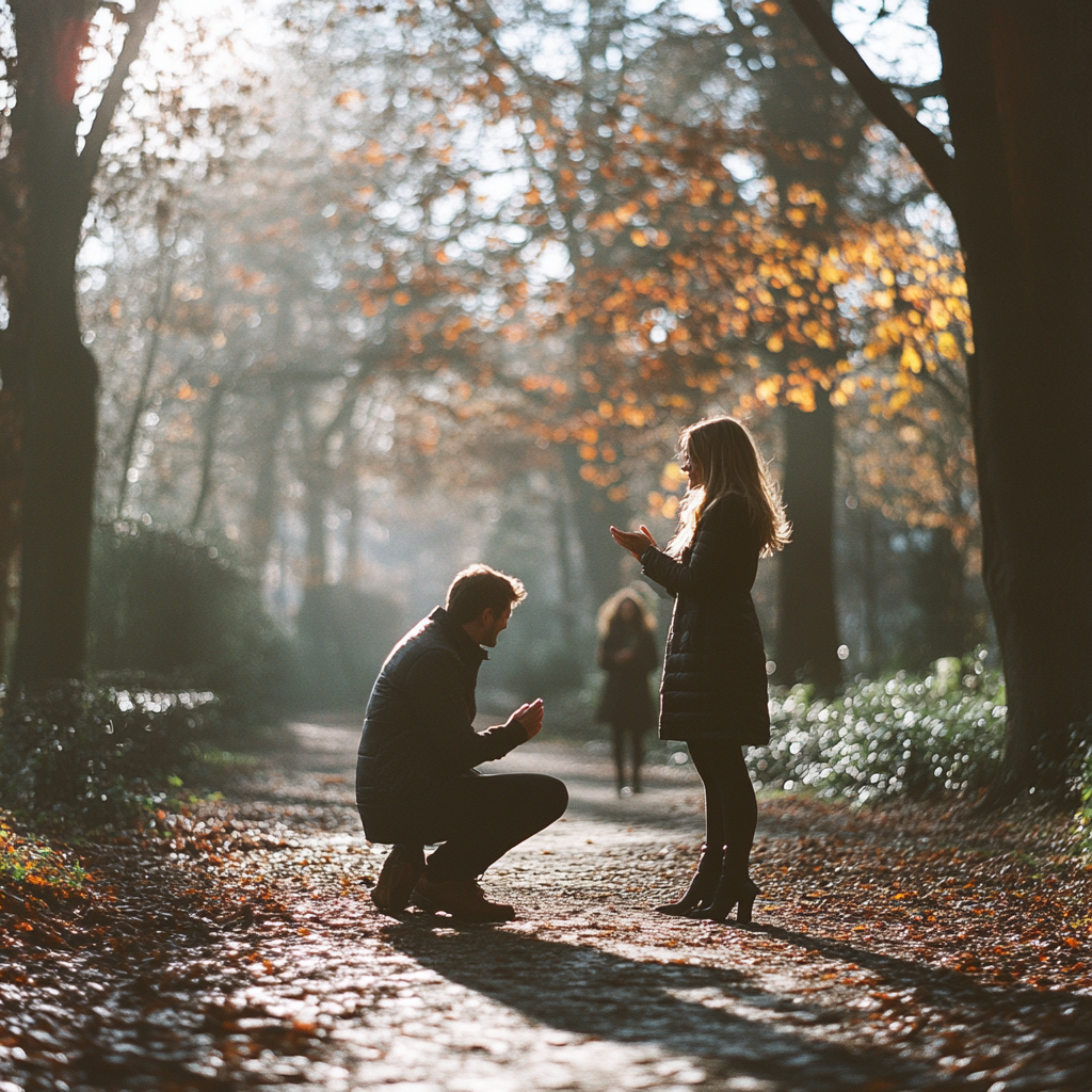 A man proposing | Source: Midjourney