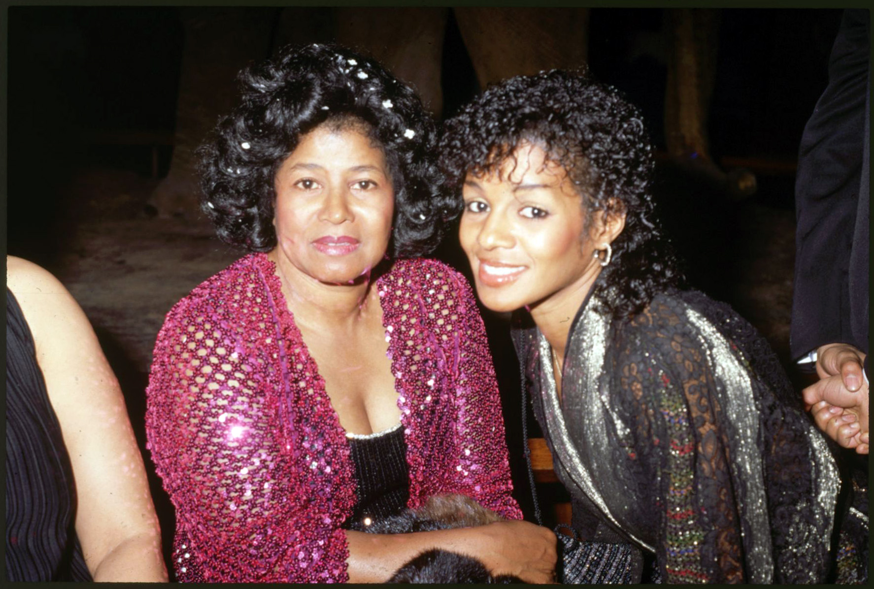 Katherine Jackson, mother of the Jackson family, with her eldest daughter Rebbie Jackson, circa 1970. | Source: Getty Images
