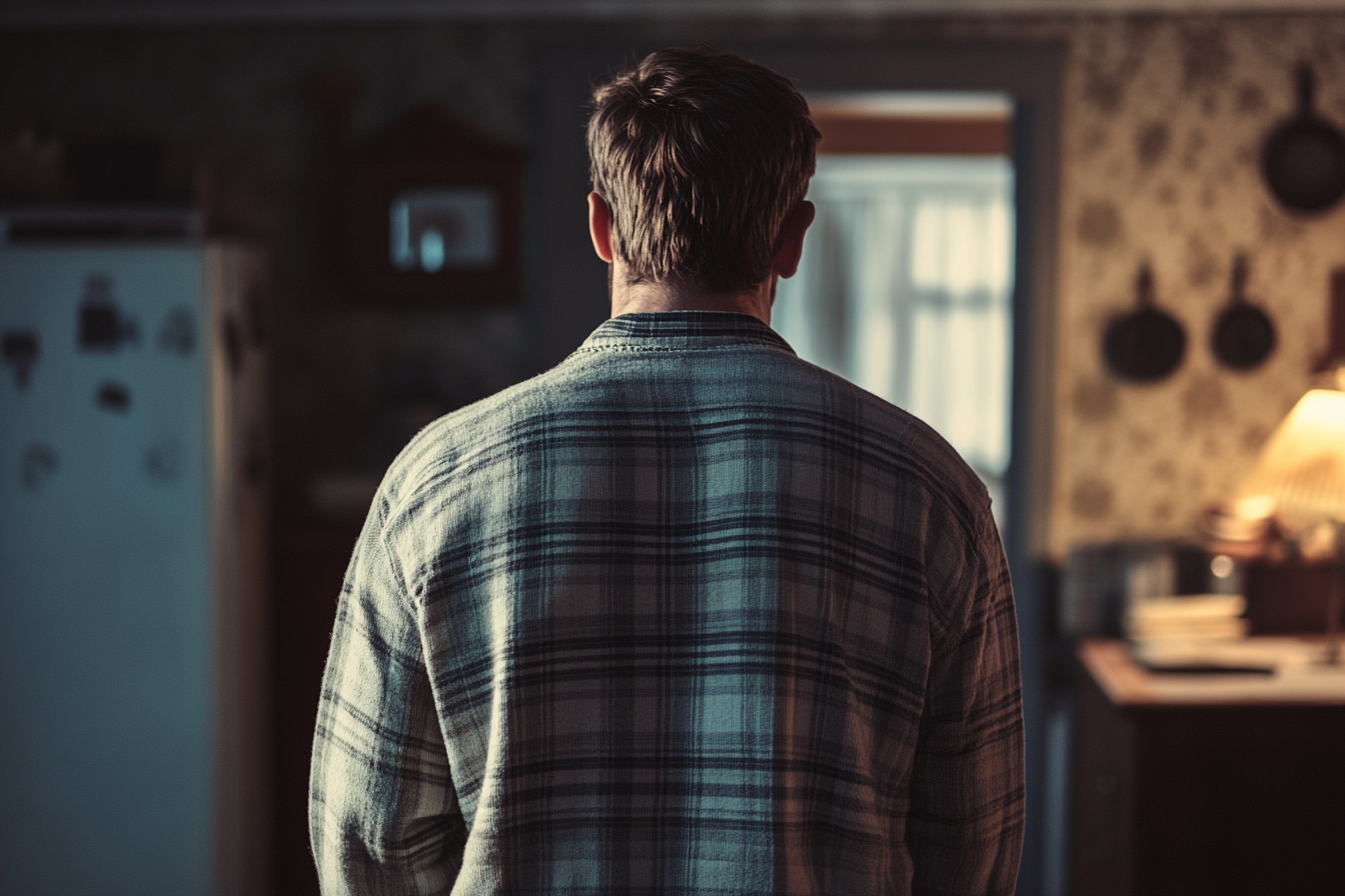 A man in a house | Source: Midjourney