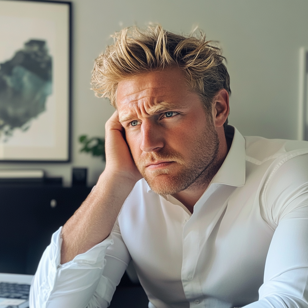 A stressed man | Source: Midjourney