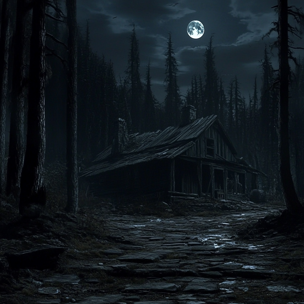 A cabin in the woods | Source: Midjourney