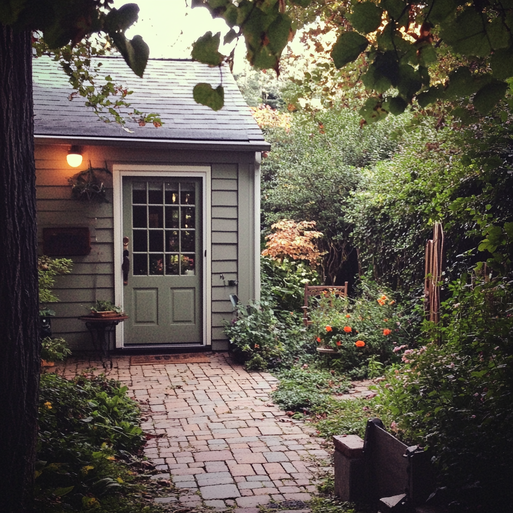 The back door of a home | Source: Midjourney