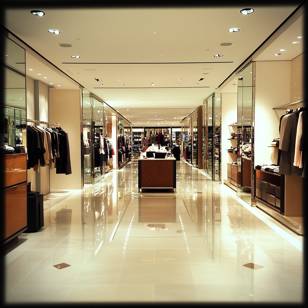 The interior of a department store | Source: Midjourney