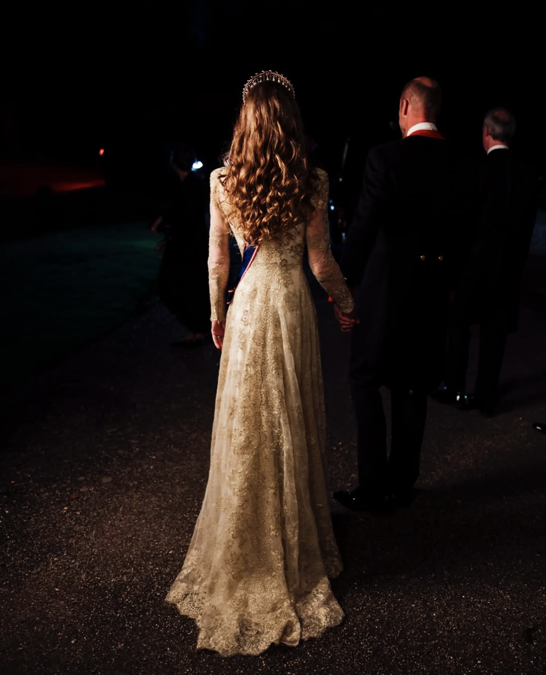 A candid photo of the Prince and Princess of Wales during the State Banquet for President Donald Trump on September 17, 2025. | Source: Instagram/mattporteous