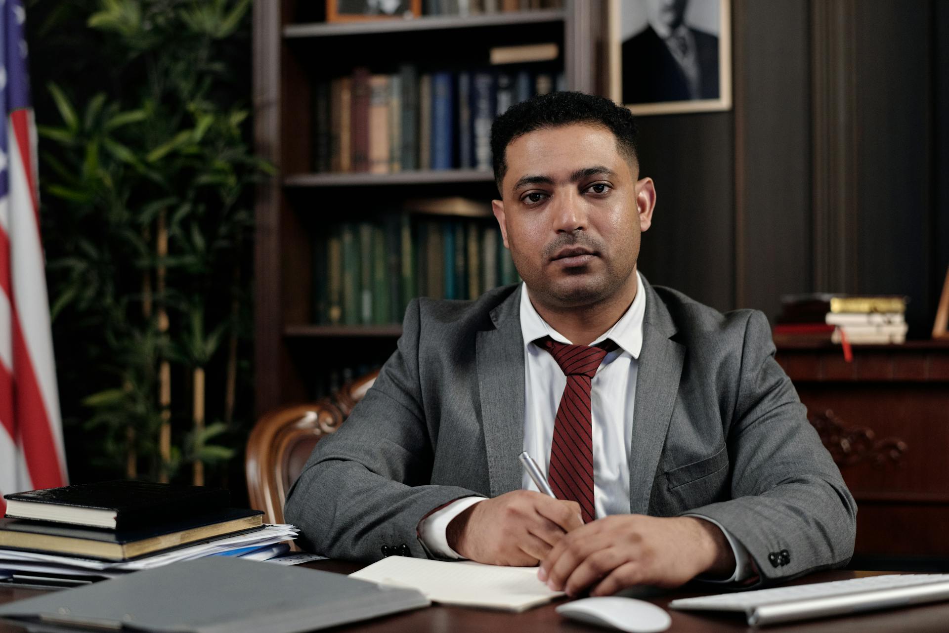 A lawyer in his office | Source: Pexels