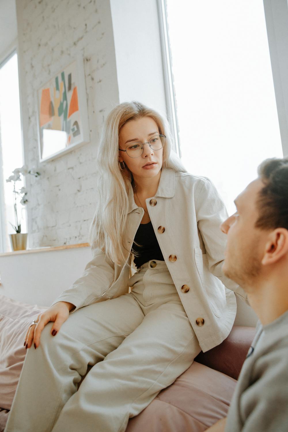 A woman arguing with her husband | Source: Pexels