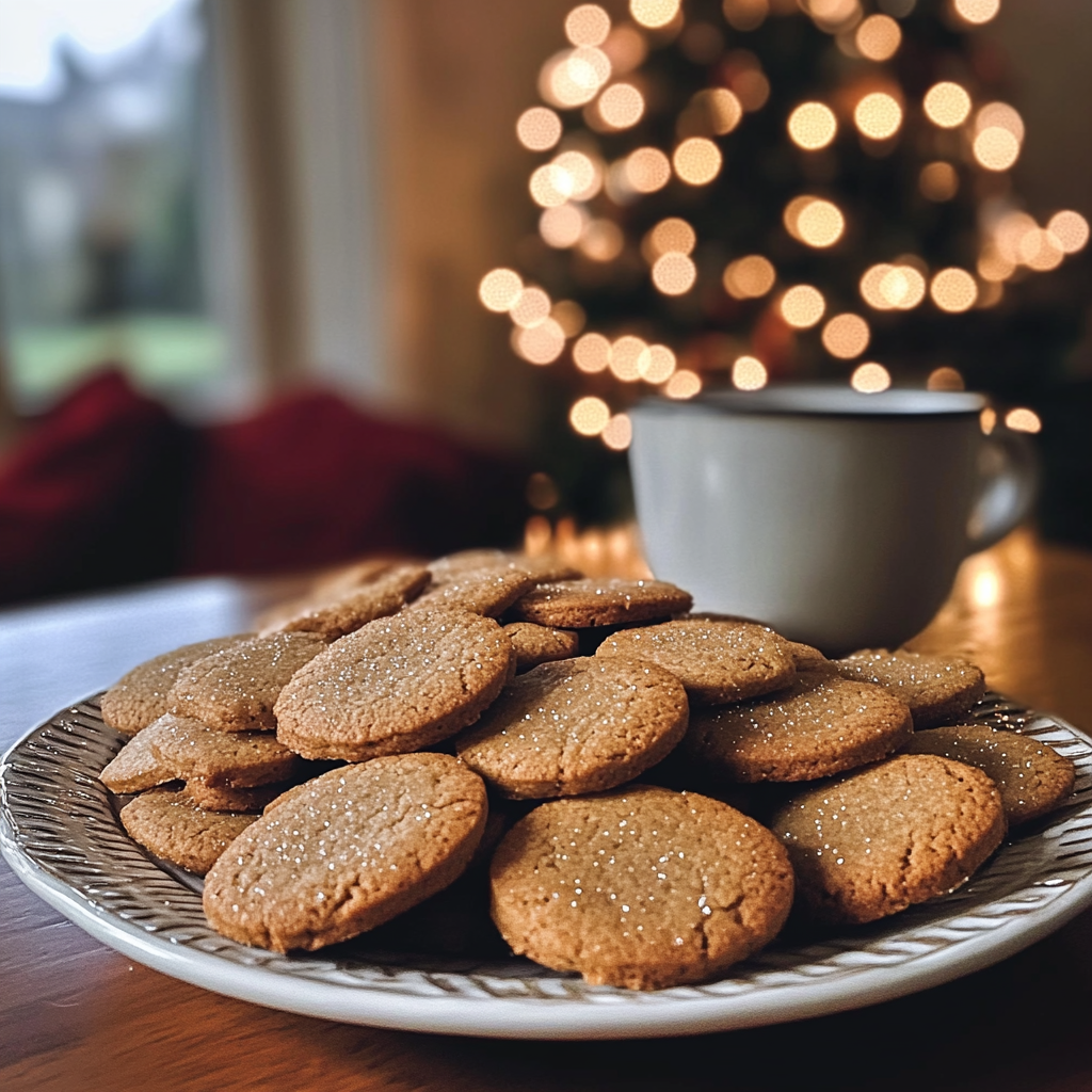 A plate of cookies | Source: Midjourney