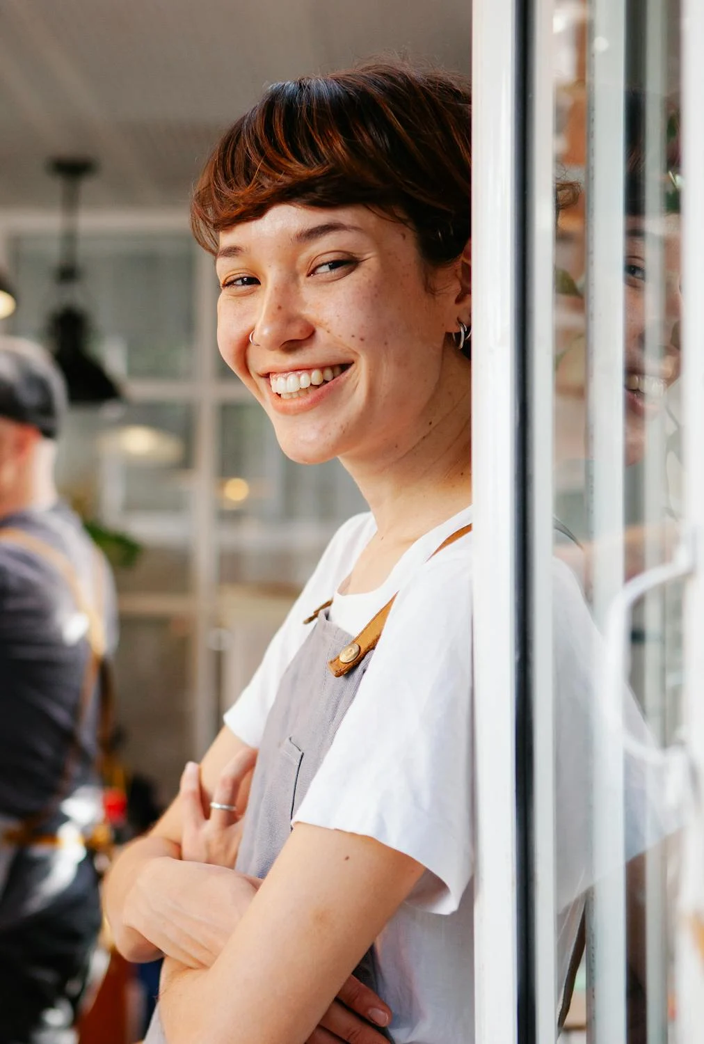 A smiling barista | Source: Pexels