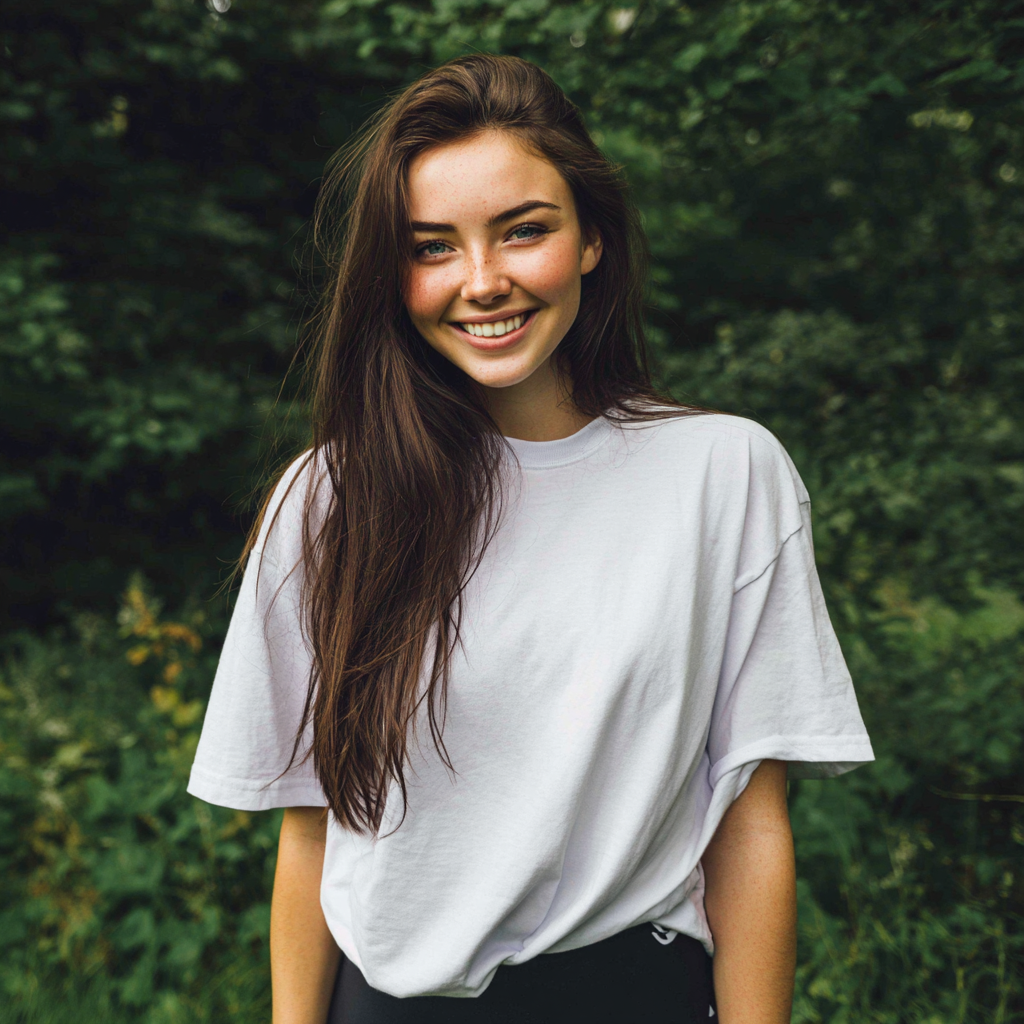 A happy teenage girl | Source: Midjourney
