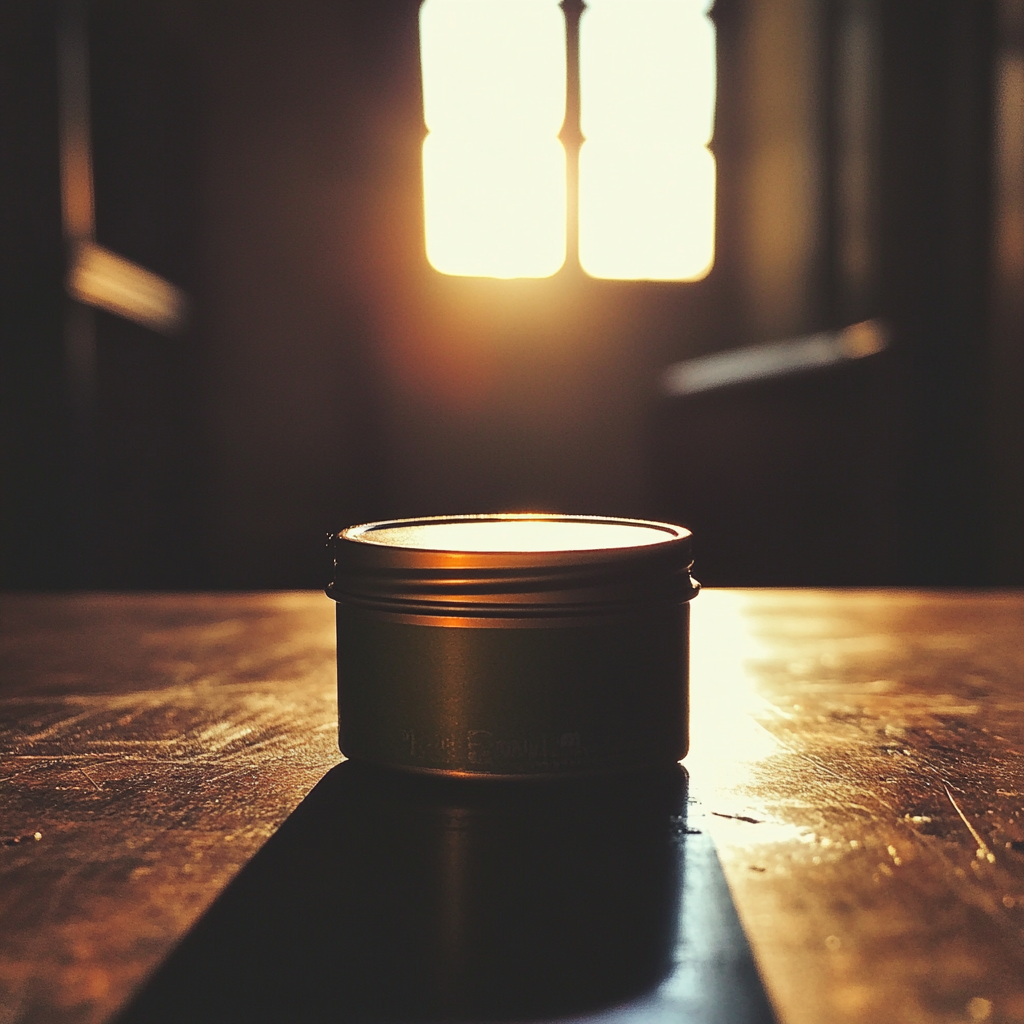 A tub of ointment on a table | Source: Midjourney