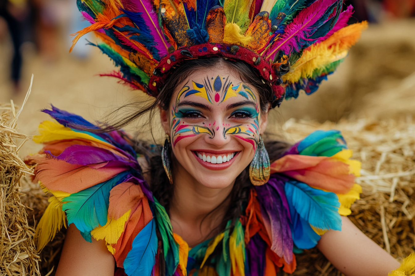 A smiling woman | Source: Midjourney